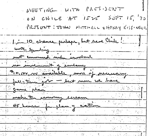 National Security Archive documents
