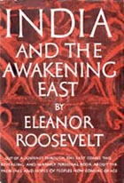 [graphic: book dust jacket of India and the Awakening East]