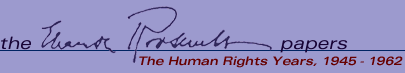 The Eleanor Roosevelt and Human Rights Project