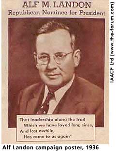 [picture: Alf Landon presidential campaign poster, 1936]