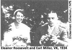 [picture: Eleanor Roosevelt and Earl Miller, Val-Kill, 1934]