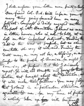 Letter of Rep. Aedanus Burke to Samuel Bryan