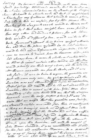 A page of William Maclay's diary